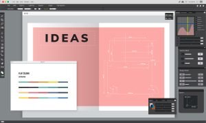 Illustration of creative graphic design